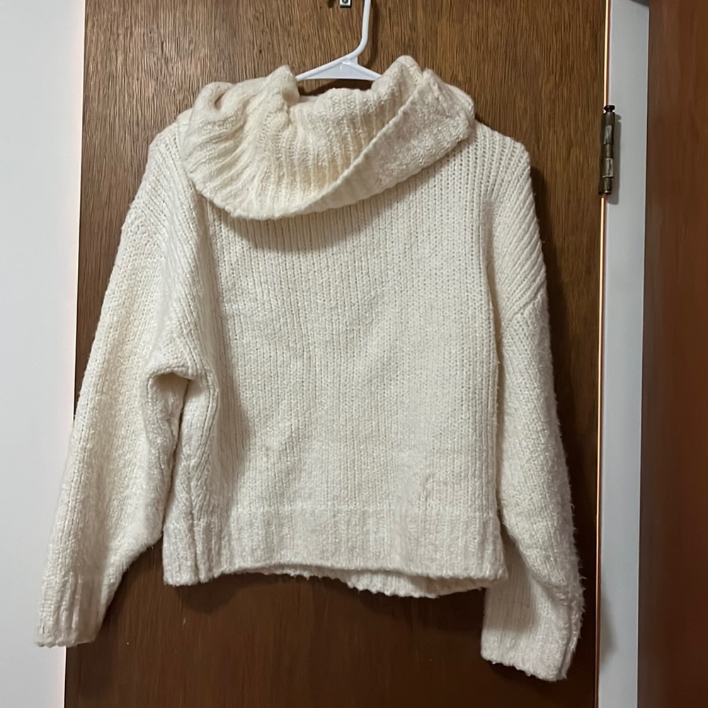 Anthropologie cowl neck sweater